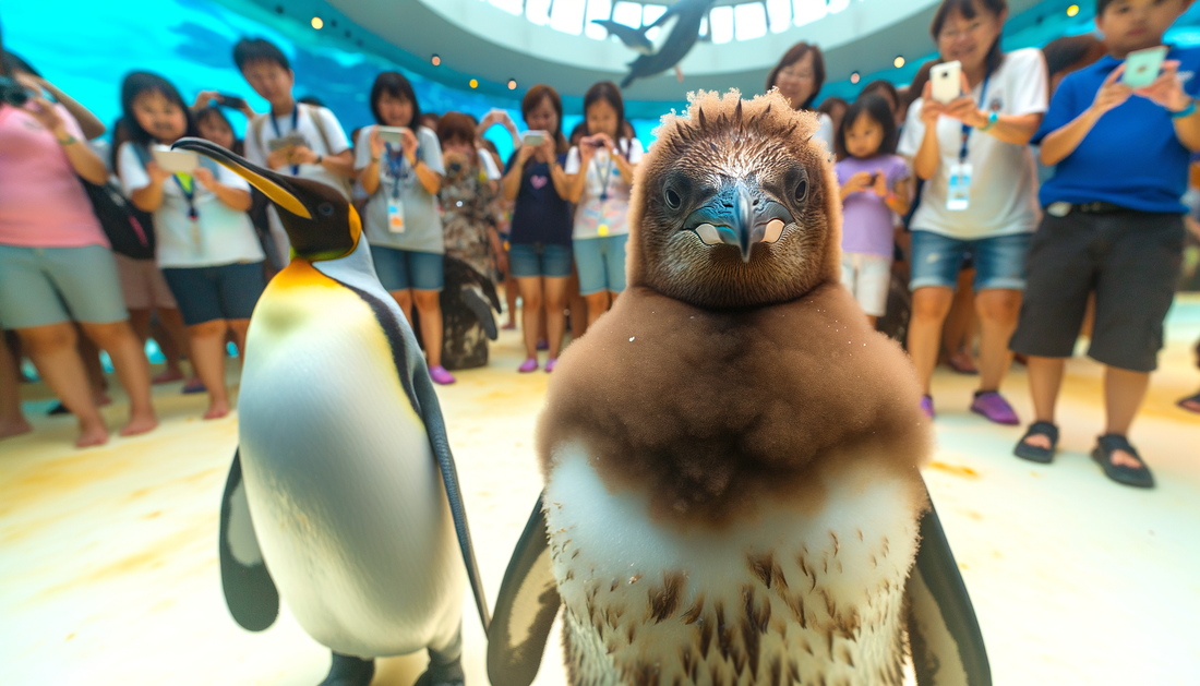 Pesto: The King Penguin Chick Breaking the Internet
