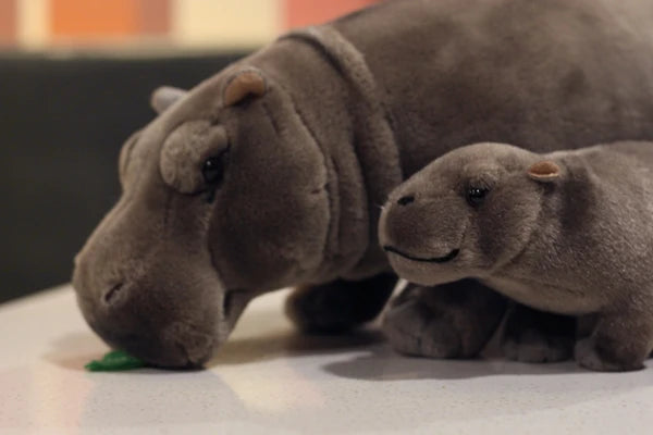 Moo Deng baby pygmy hippo plush toys