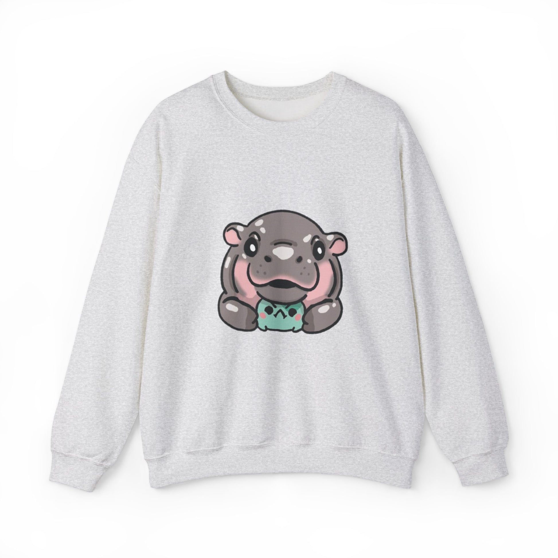 Moo Deng sweatshirt: Endangered species awareness fashion