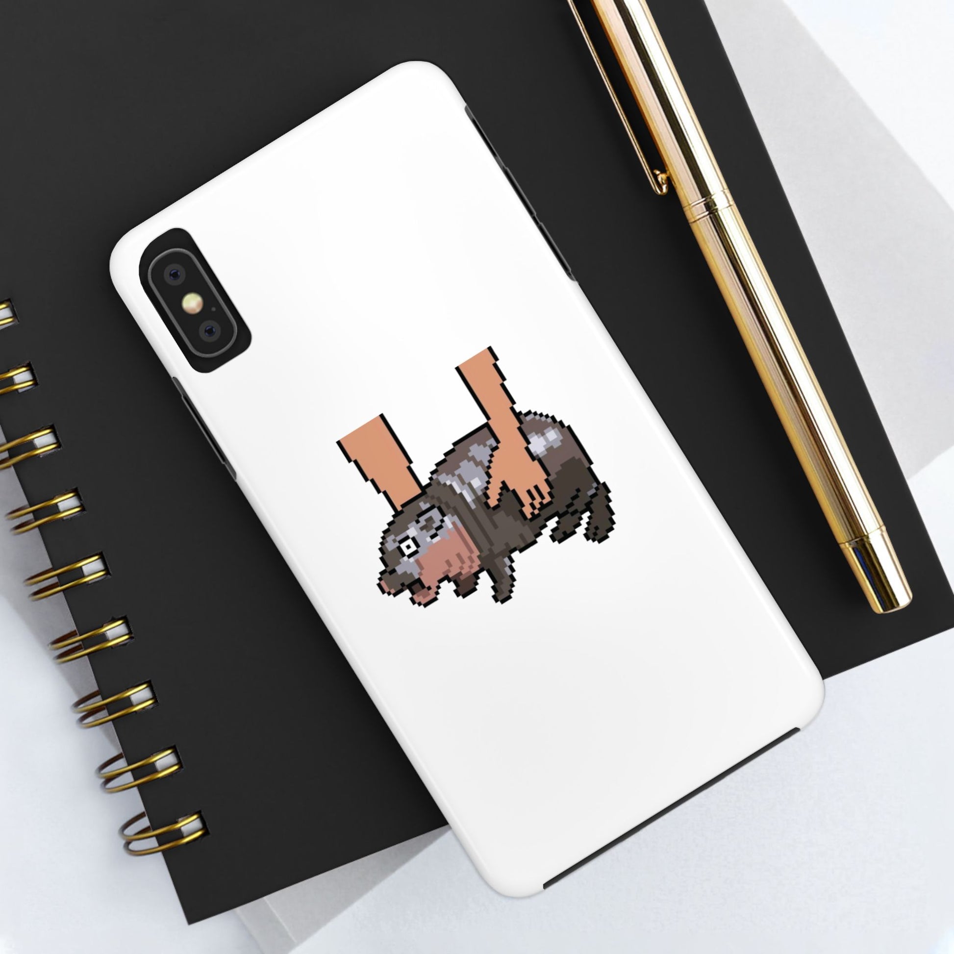 Moo Deng baby pygmy hippo phone case