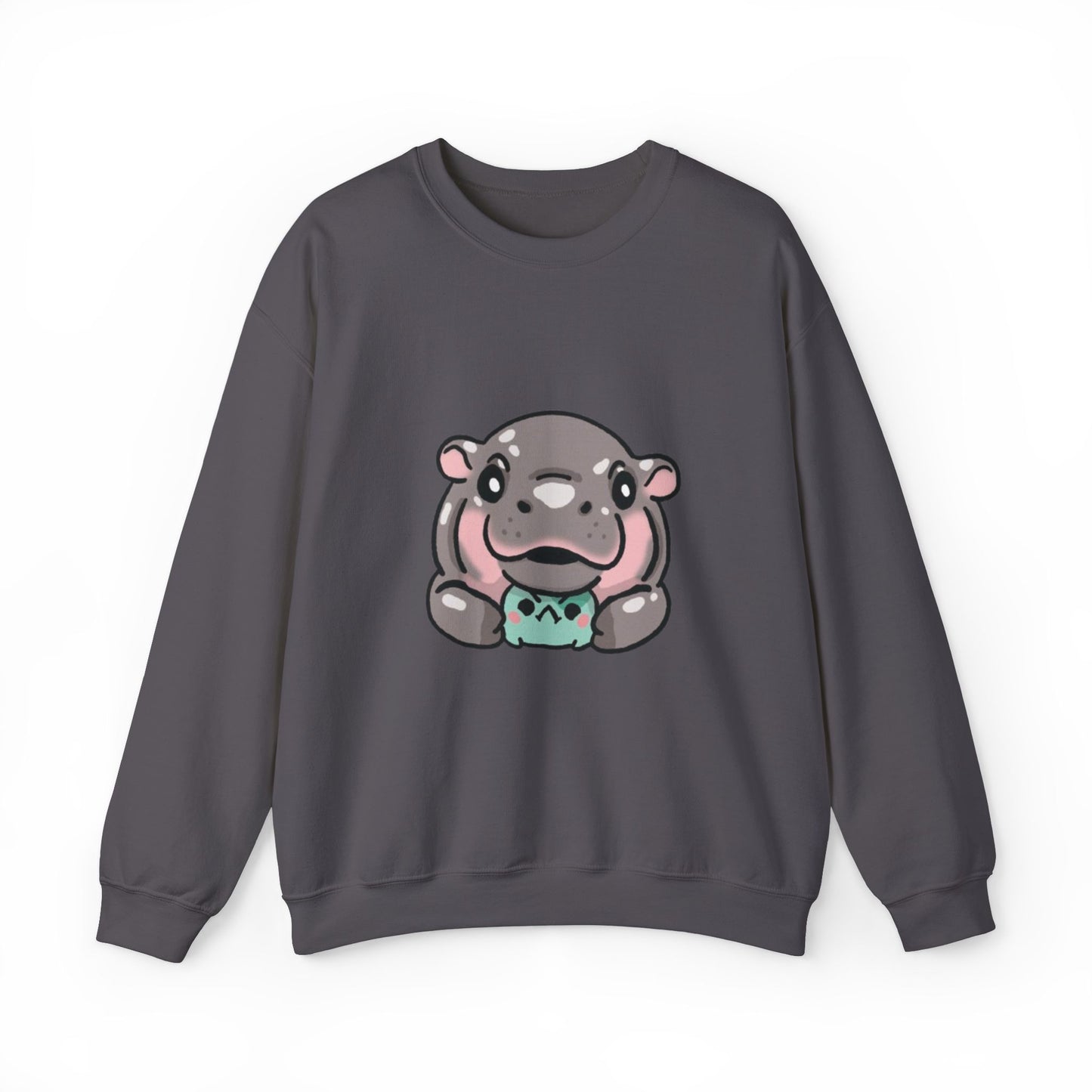 Moo Deng pygmy hippopotamus sweatshirt - Born July 10, 2024