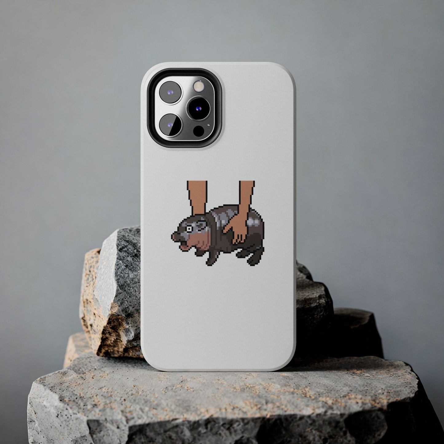 iPhone case featuring adorable Moo Deng