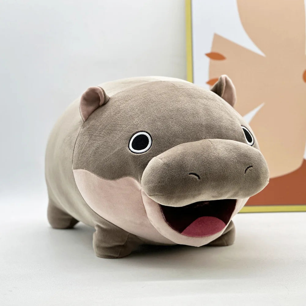 moo deng hippo plush