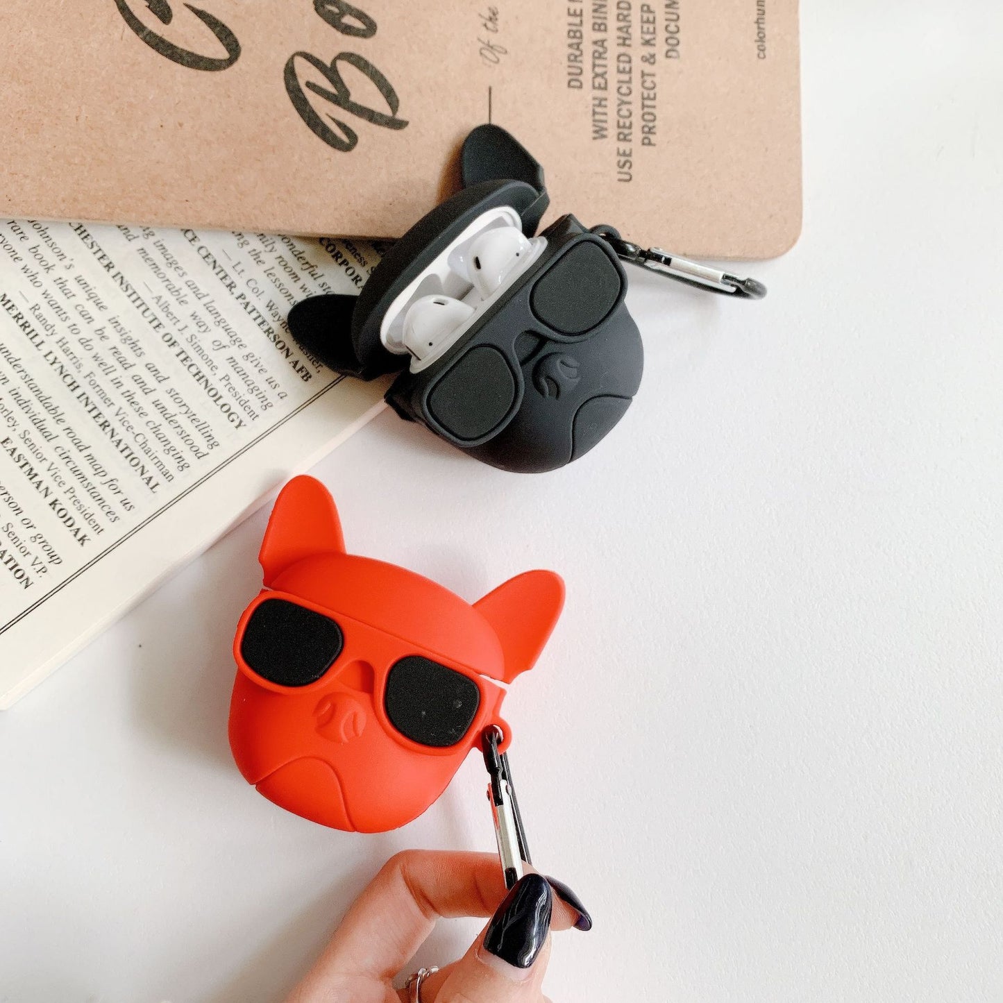 French bulldog AirPods case for air pods 1&2 - aprasi