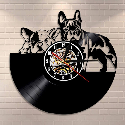 French Bulldog Wall Clock - aprasi