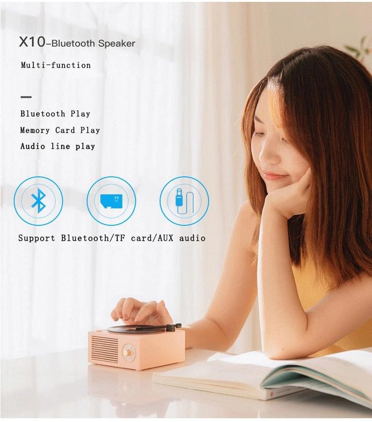Vinyl record Bluetooth speaker - aprasi