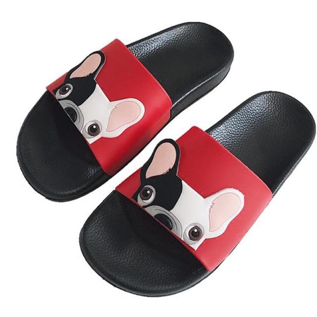 Frenchie slippers - aprasi