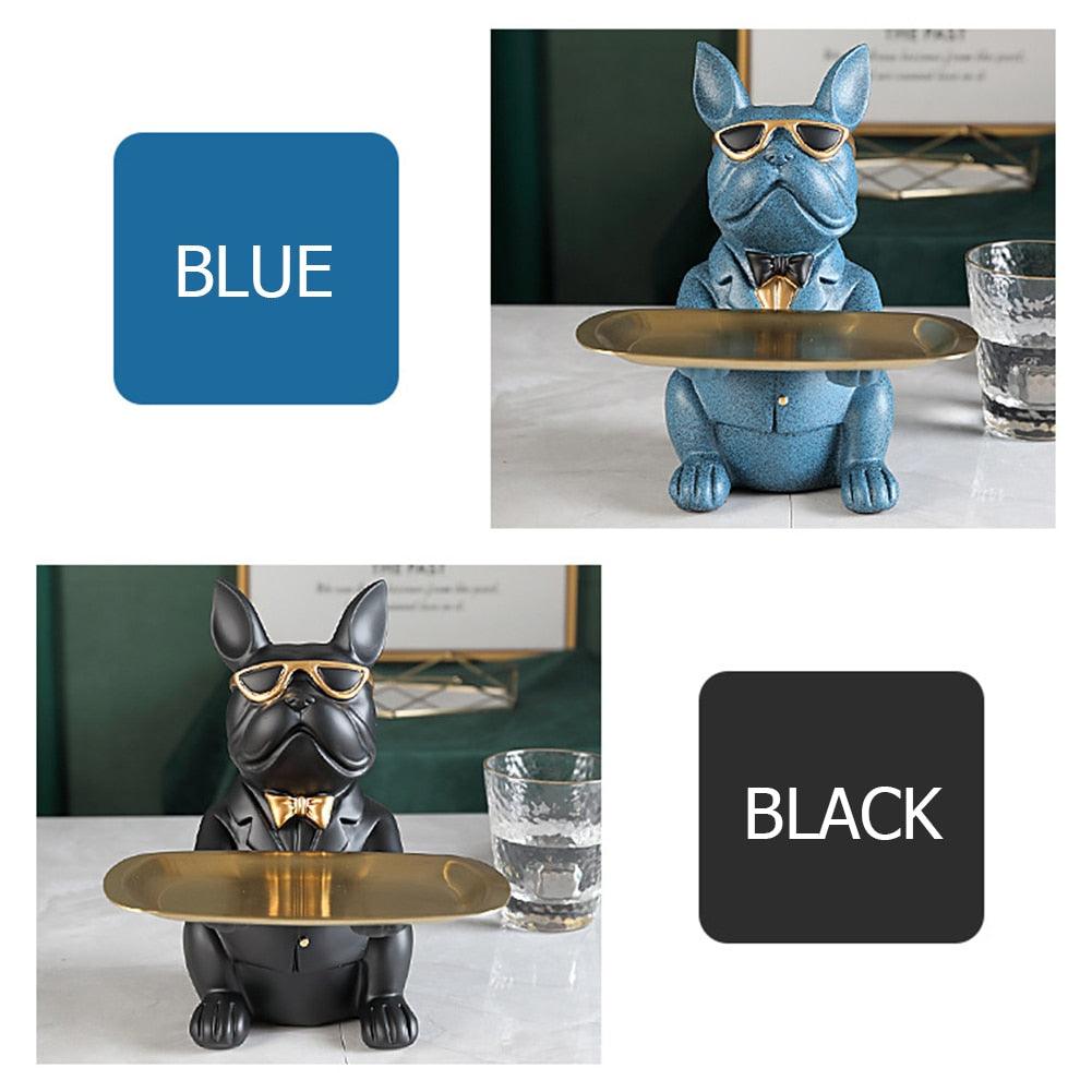 Bulldog Table Decoration & Coin Bank - aprasi