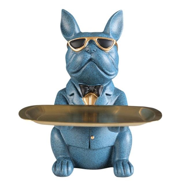 Bulldog Table Decoration & Coin Bank - aprasi